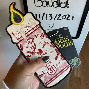 BNWT Hocus Pocus candle card holder